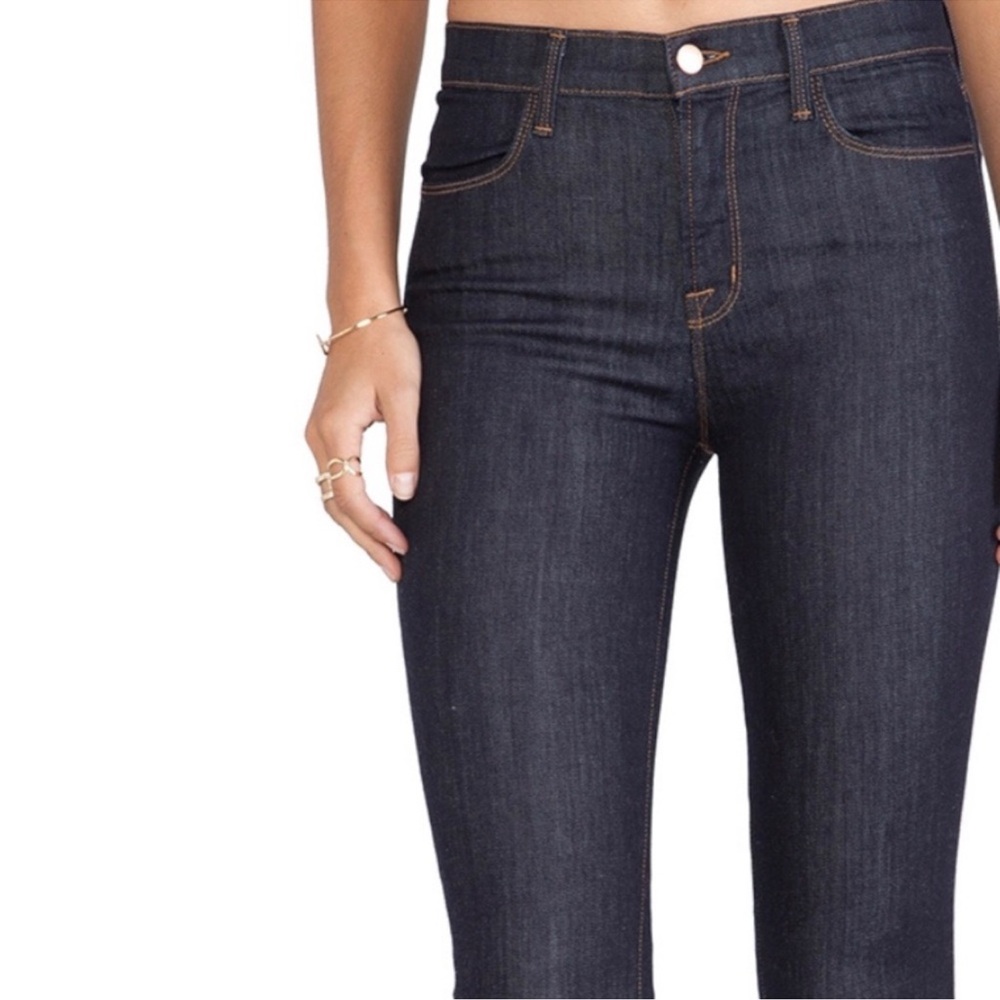 J Brand High Rise Dark Indigo Women's Jeans